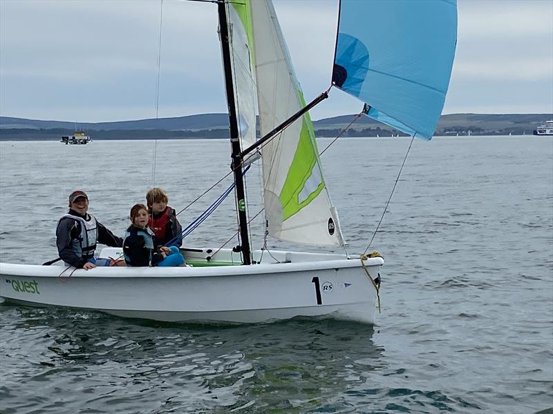 Bart's Bash Race 2023 at Lymington Town SC photo copyright Clare Sleigh taken at Lymington Town Sailing Club and featuring the RS Quest class