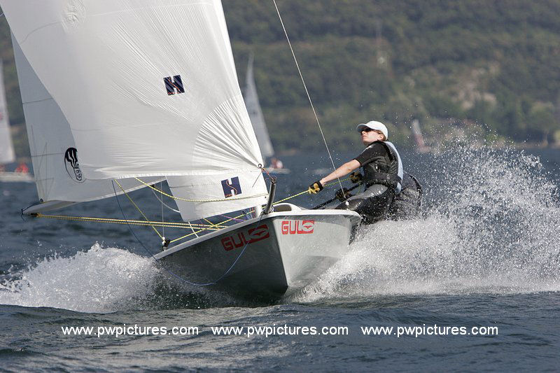 Action from the Fat Face RS200 Eurocup at Riva del Garda photo copyright Paul Wyeth / www.pwpictures.com taken at  and featuring the RS200 class