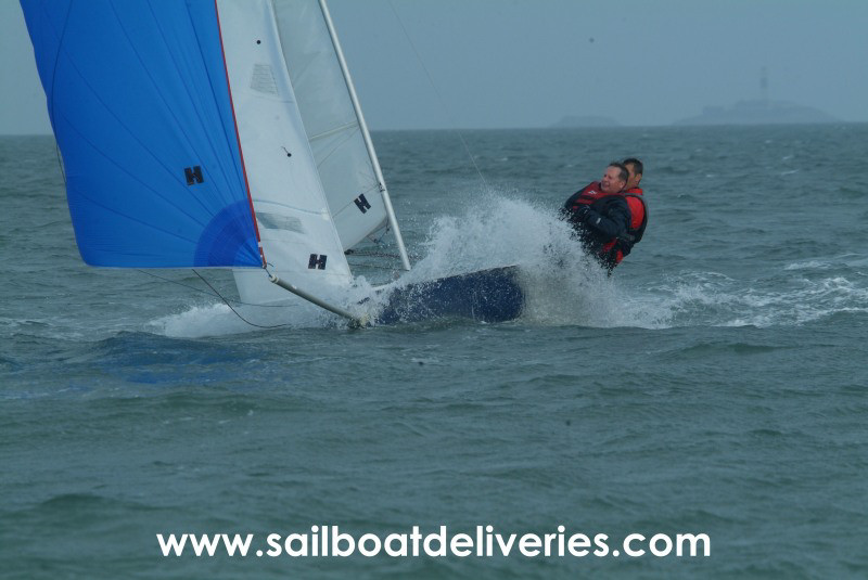 The RS200s & 400s take part in the RS Fat Face Eurocup photo copyright Ian Jubb / www.sailboatdeliveries.com taken at Skerries Sailing Club and featuring the RS400 class