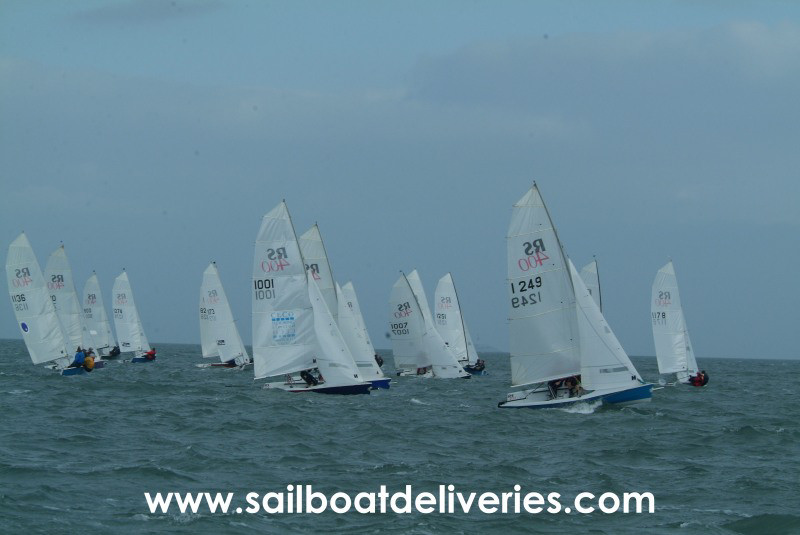 The RS200s & 400s take part in the RS Fat Face Eurocup photo copyright Ian Jubb / www.sailboatdeliveries.com taken at Skerries Sailing Club and featuring the RS400 class