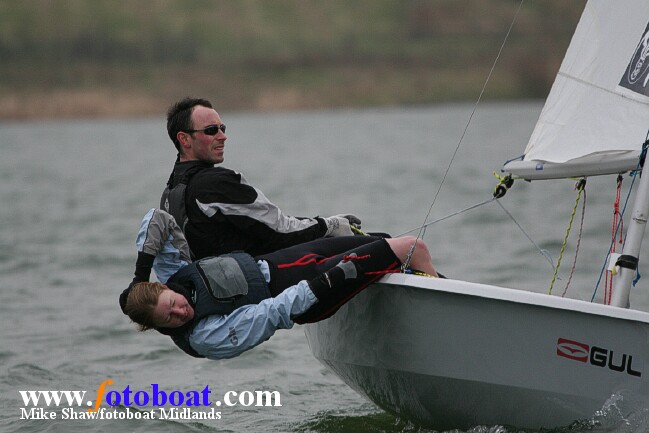 44 teams take part in the RS200 Winter Championships at Northampton photo copyright Mike Shaw / www.fotoboat.com taken at Northampton Sailing Club and featuring the RS200 class