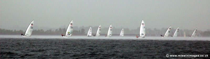 Serious squalls for the RS300s at Draycote photo copyright Malcolm Lewin / www.malcolmlewinphotography.zenfolio.com/sail taken at Draycote Water Sailing Club and featuring the RS300 class