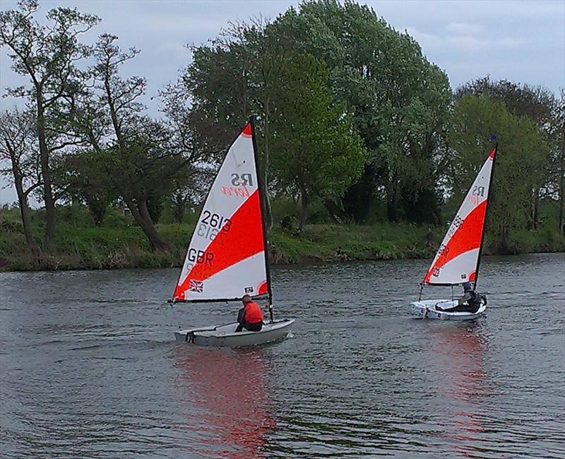 RS Teras at Desborough photo copyright Lucy Jameson taken at Desborough Sailing Club and featuring the RS Tera class