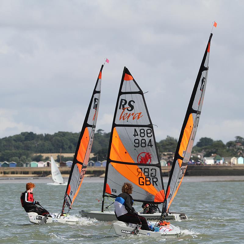 Pyefleet Week day 6 photo copyright Fiona Brown / www.fionabrown.com taken at Brightlingsea Sailing Club and featuring the RS Tera class