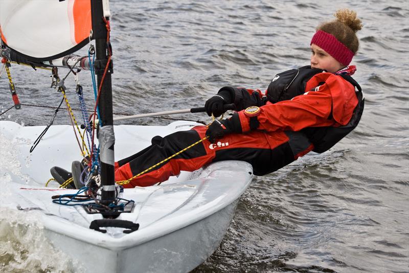 Crewsaver Tipsy Icicle Series at Leigh & Lowton final weekend photo copyright Gerard van den Hoek taken at Leigh & Lowton Sailing Club and featuring the RS Tera class