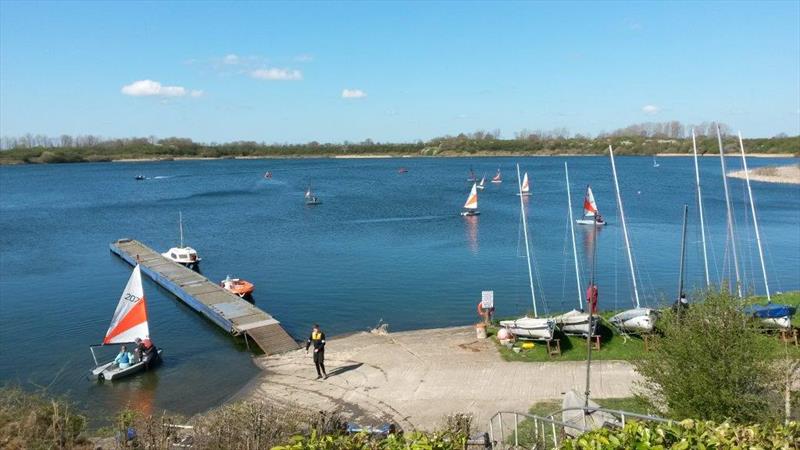 RS Teras at Great Moor photo copyright David Oakley taken at Great Moor Sailing Club and featuring the RS Tera class