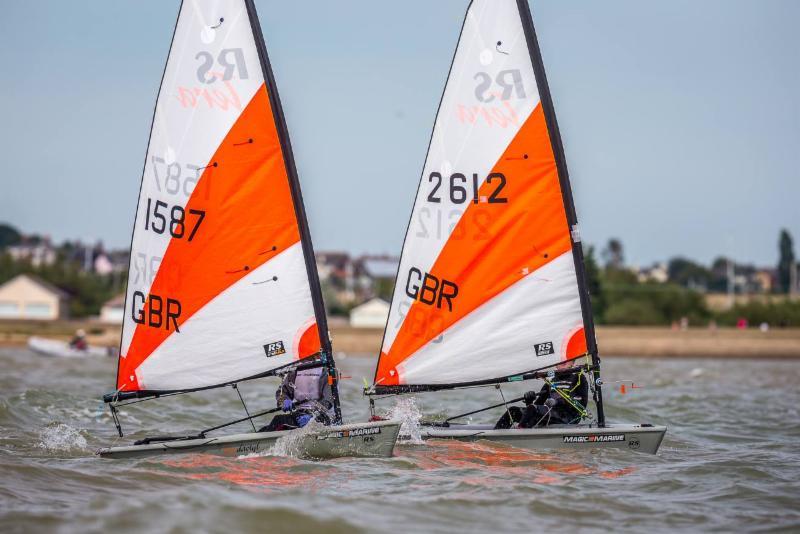 Day 3 of Zhik Pyefleet Week at Brightlingsea  photo copyright Dave White taken at Brightlingsea Sailing Club and featuring the RS Tera class