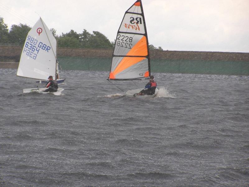 Yorkshire and Humberside Youth Travellers at Pennine photo copyright Steve Chilton taken at Pennine Sailing Club and featuring the RS Tera class