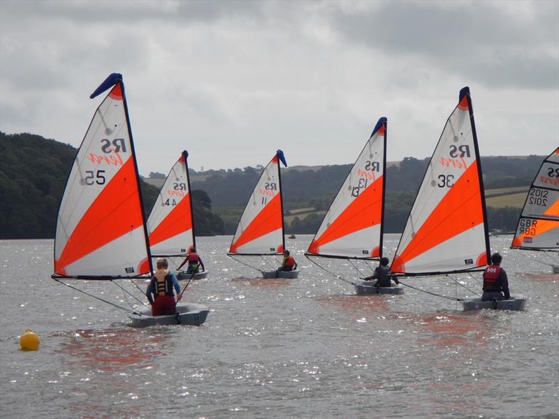 Junior open on the River Dart at Stoke Gabriel Boating Association photo copyright Nicholas James taken at Stoke Gabriel Boating Association  and featuring the RS Tera class