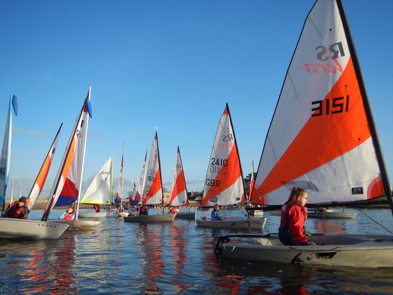 Teras at Sutton Bingham photo copyright Nicholas James taken at Sutton Bingham Sailing Club and featuring the RS Tera class