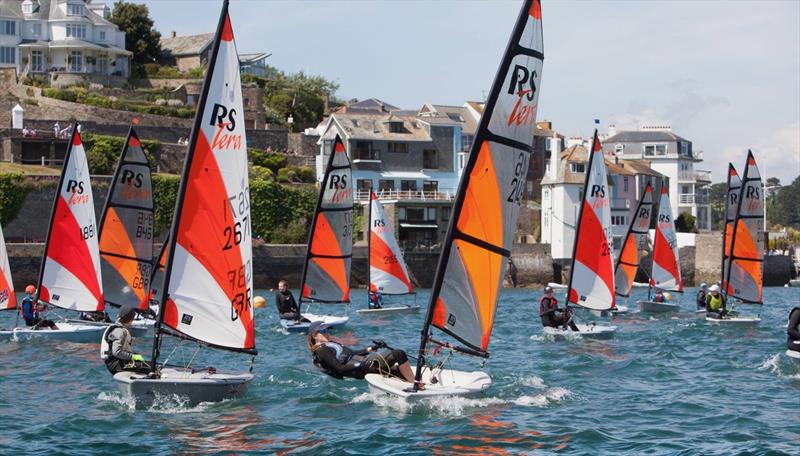 Tera start during the Salcombe Junior Regatta - photo © Clare Booth