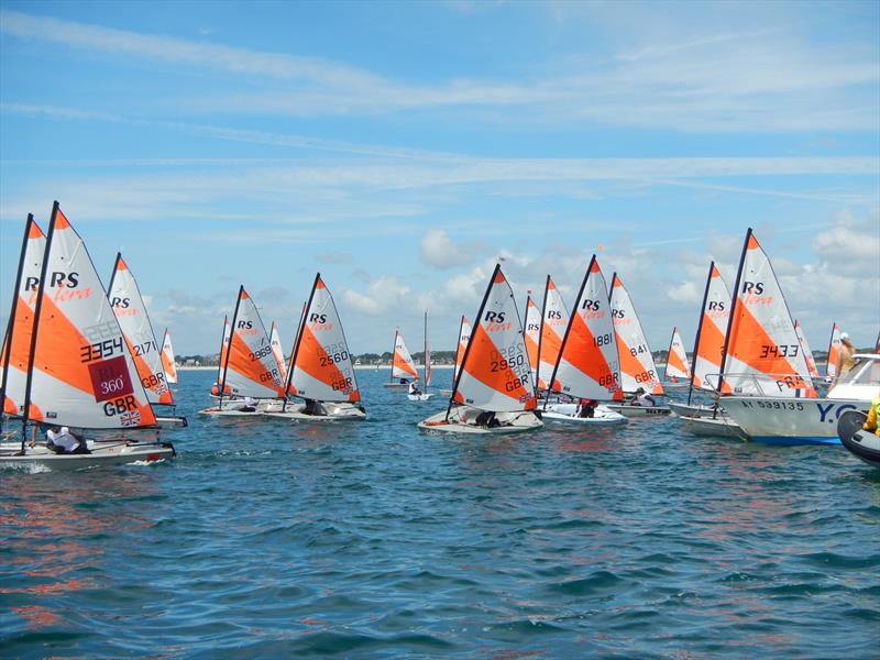 South West Youth Sailing Academy at the RS Tera Worlds in Carnac - photo © Nicholas James