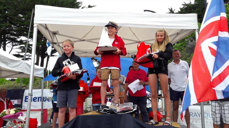 Sport fleet winners Jake Thompson, Phoebe Peters & Tom Ahlheid - RS Tera World Championships 2017 at Carnac photo copyright YCCarnac taken at Yacht Club de Carnac and featuring the RS Tera class