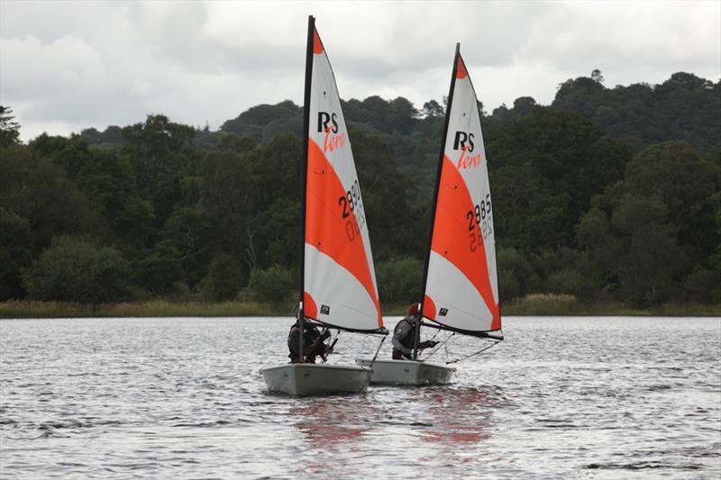 The One Bassenthwaite Lake Sailing Week during weekday racing photo copyright John Spittle taken at Bassenthwaite Sailing Club and featuring the RS Tera class