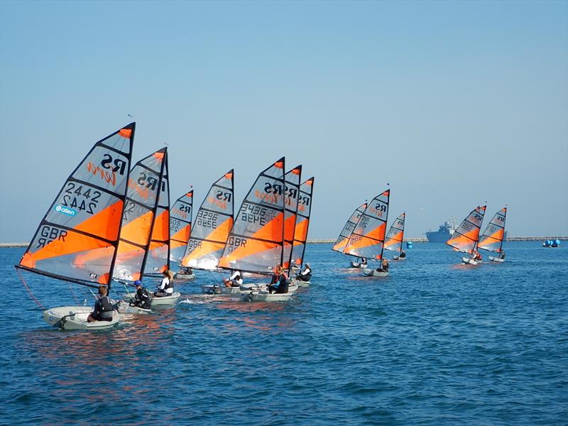 RS Tera Nationals at the WPNSA photo copyright Nicholas James taken at Weymouth & Portland Sailing Academy and featuring the RS Tera class