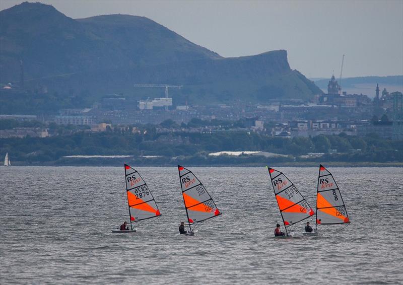 Tera Pros at the Dalgety Bay SC Annual Regatta photo copyright Ruby Rennie taken at Dalgety Bay Sailing Club and featuring the RS Tera class