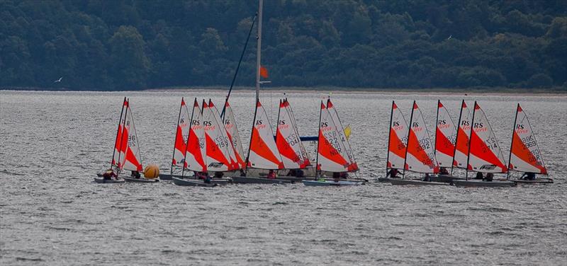 Tera start at the Dalgety Bay SC Annual Regatta photo copyright Ruby Rennie taken at Dalgety Bay Sailing Club and featuring the RS Tera class