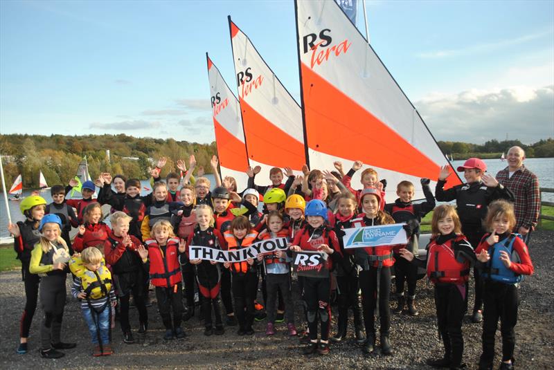 Improvers and a fun session at Ripon Sailing Club photo copyright Gail Jackson taken at Ripon Sailing Club and featuring the RS Tera class