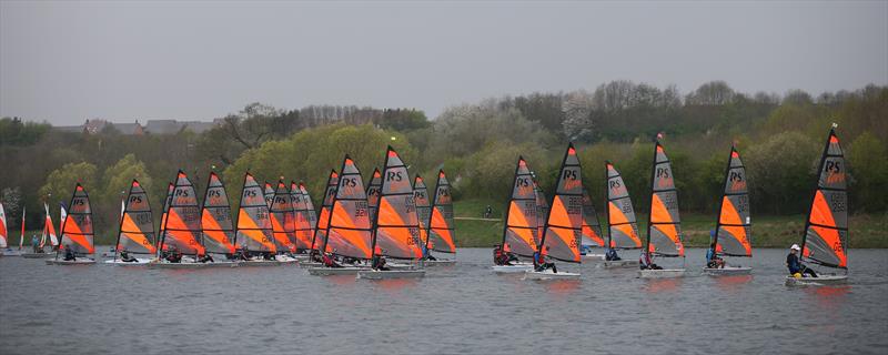 Rooster RS Tera Start of Seasons at Northampton photo copyright Giles Smith & Emma Somerville taken at Northampton Sailing Club and featuring the RS Tera class