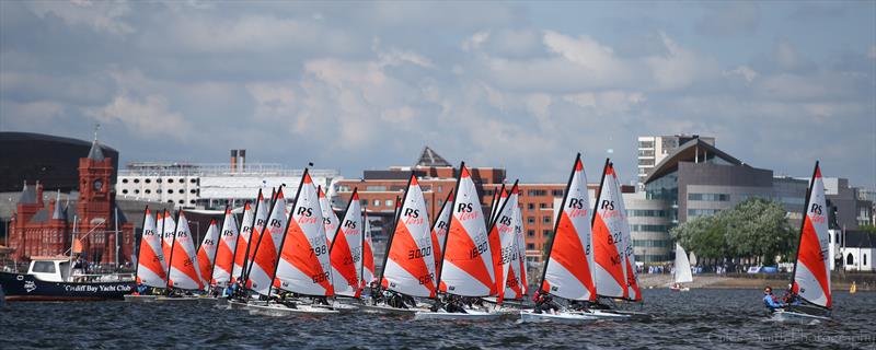 RS Tera Nationals on Cardiff Bay - photo © Giles Smith