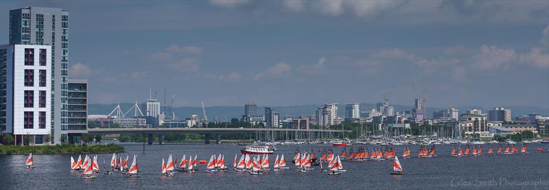 RS Tera Nationals on Cardiff Bay photo copyright Giles Smith taken at Cardiff Bay Yacht Club and featuring the RS Tera class