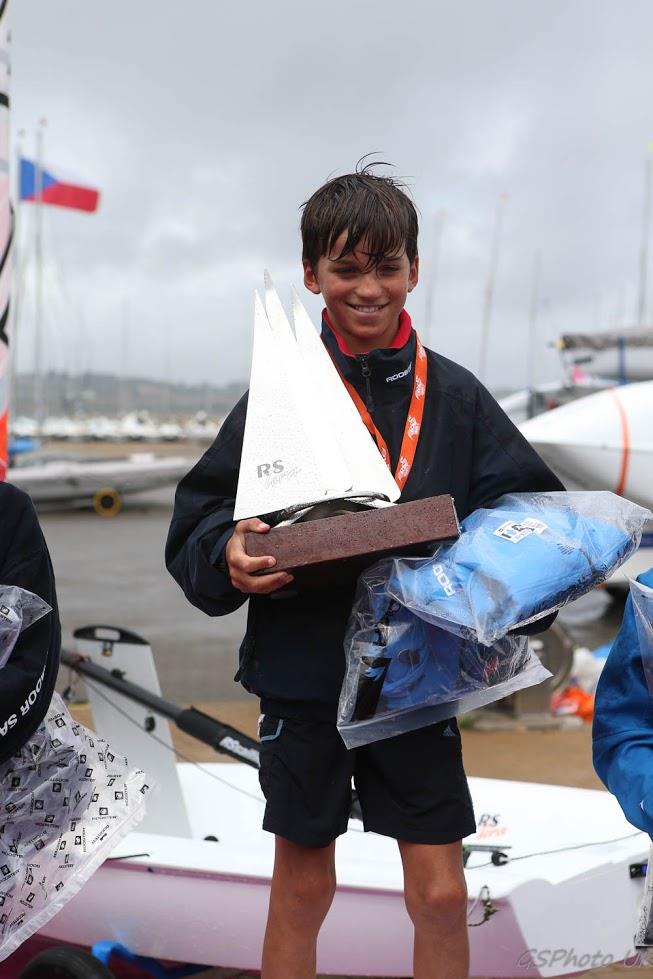 Olly Peters (HISC) - RS Tera Sport World Champion at the RS Tera World Championships photo copyright Giles Smith taken at Weymouth & Portland Sailing Academy and featuring the RS Tera class