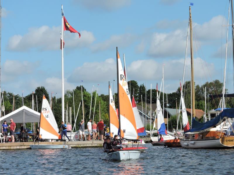 Horning Sailing Club Regatta Week photo copyright Holly Hancock taken at Horning Sailing Club and featuring the RS Tera class