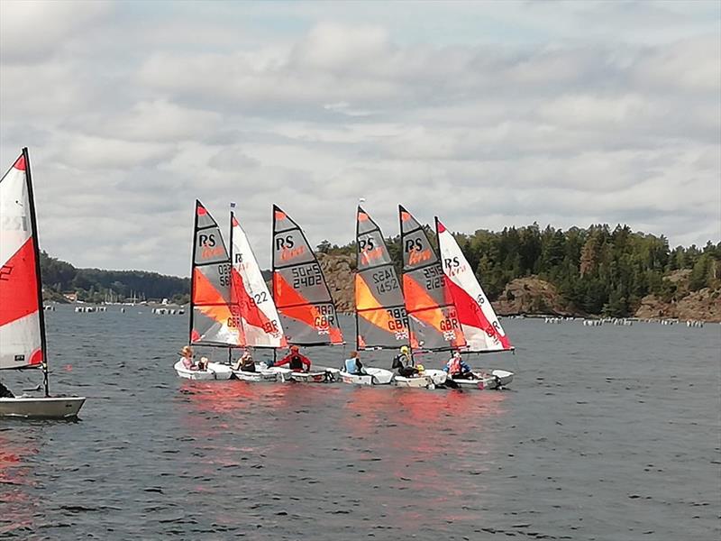 PDSC Raft at the RS Tera World Challenge Trophy in Sweden photo copyright Alan Knock & Jo Powell taken at Ljungskile Segelsällskap and featuring the RS Tera class