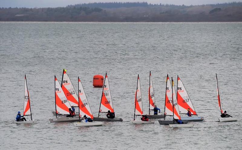 Isle of Wight RS Tera Championship photo copyright Luke Bradley taken at Gurnard Sailing Club and featuring the RS Tera class