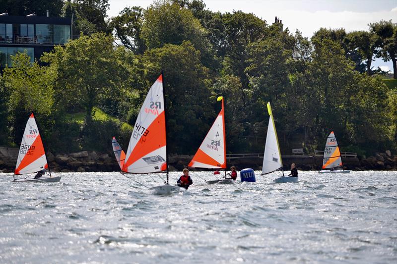 Isle of Wight Youth and Junior Championship Series at Gurnard photo copyright Jenny Preston taken at Gurnard Sailing Club and featuring the RS Tera class