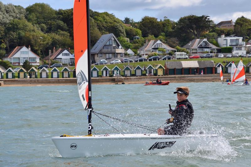Isle of Wight Youth and Junior Championship Series at Gurnard photo copyright Jenny Preston taken at Gurnard Sailing Club and featuring the RS Tera class