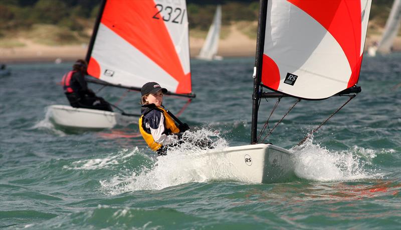 Daisy Lee-Browne of Rydal Penrhos School RS Tera sailing team photo copyright Tony Bale Photograph taken at  and featuring the RS Tera class