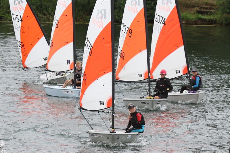Smiles All Round At Ripon SC RS Tera open meeting photo copyright Fiona Spence taken at Ripon Sailing Club and featuring the RS Tera class