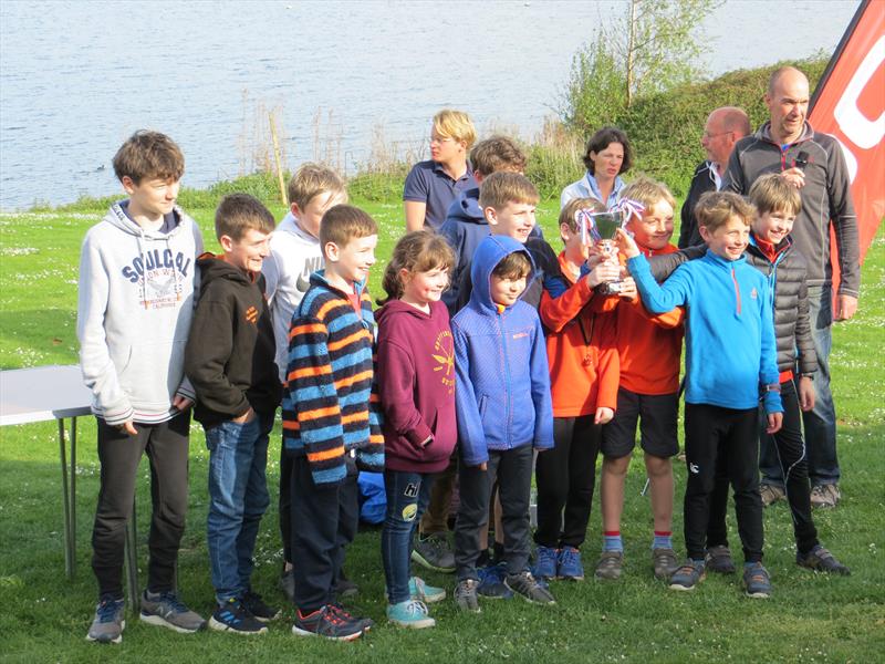 Frensham Pond Sailing Club wins the club prize - RS Tera Start of Season Championships at Northampton - photo © Tessa Masterton