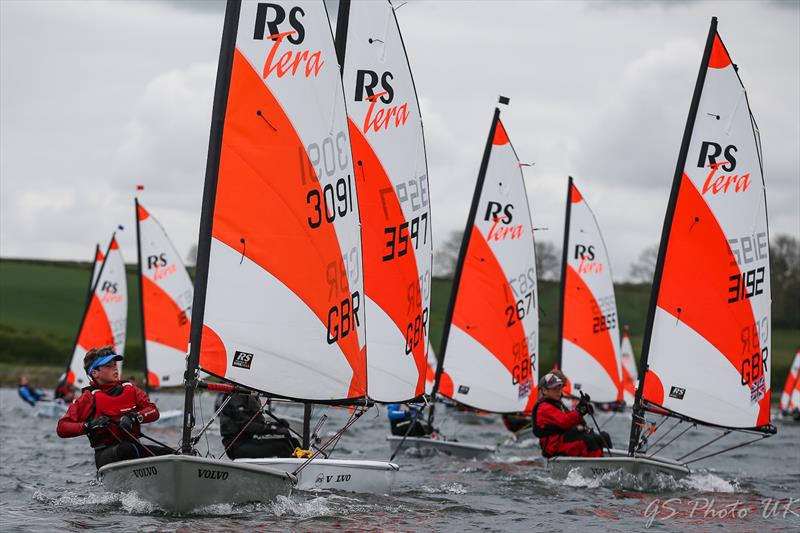 RS Tera Start of Season Championships at Northampton photo copyright Giles Smith taken at Northampton Sailing Club and featuring the RS Tera class