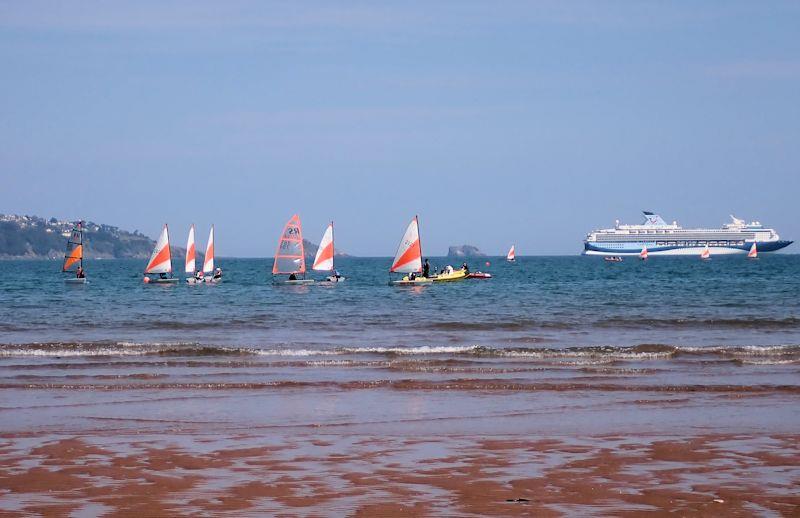 RS Tera training at Paignton photo copyright Andrew Paley taken at Paignton Sailing Club and featuring the RS Tera class