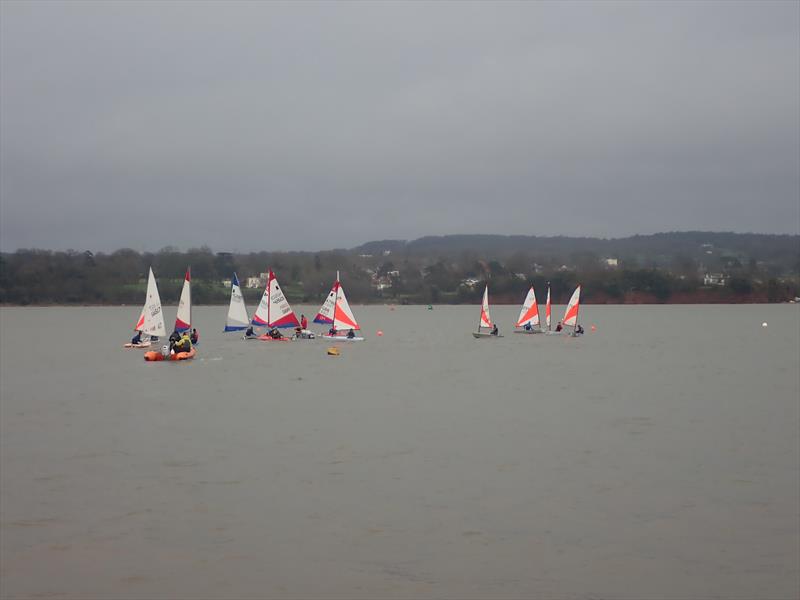 Junior Winter Race Training at Starcross - photo © Andrew Paley