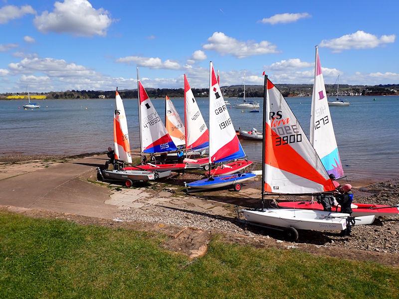 The first Friday Evening Junior Sailing of 2022 at Starcross photo copyright Andrew Paley taken at Starcross Yacht Club and featuring the RS Tera class