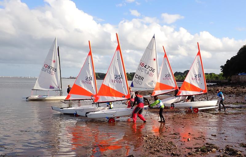 John Merricks Sailing Trust RS Teras launched at Starcross  photo copyright Andrew Paley taken at Starcross Yacht Club and featuring the RS Tera class