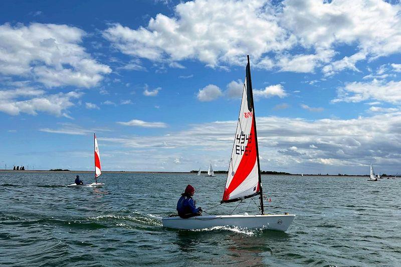 North East & Yorkshire Youth Travellers (NEYYTS) at Covenham photo copyright Martin Redmond taken at Covenham Sailing Club and featuring the RS Tera class