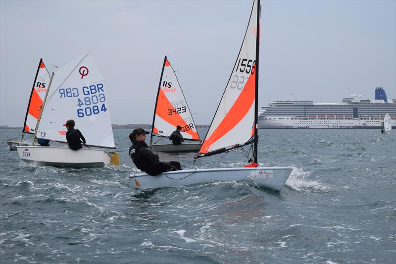 Starcross Yacht Club sailors at the Regional Junior Championship photo copyright RYA taken at Weymouth & Portland Sailing Academy and featuring the RS Tera class