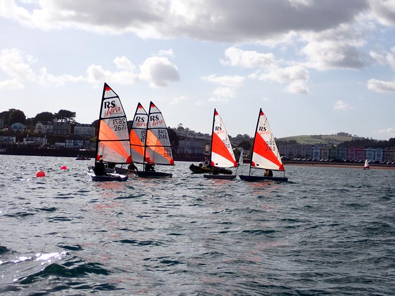 RS Tera South West Squad at Paignton photo copyright N Solly taken at Paignton Sailing Club and featuring the RS Tera class