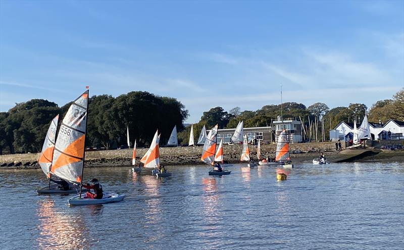 SWYSA Winter Training at Starcross Yacht Club photo copyright Peter Solly taken at Starcross Yacht Club and featuring the RS Tera class