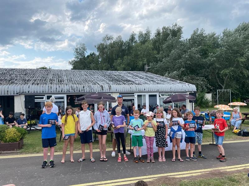 Rooster RS Tera Inlands at Burton - Regatta Fleet with Class coach Dylan Collingbourne photo copyright Andy Gordon taken at Burton Sailing Club and featuring the RS Tera class