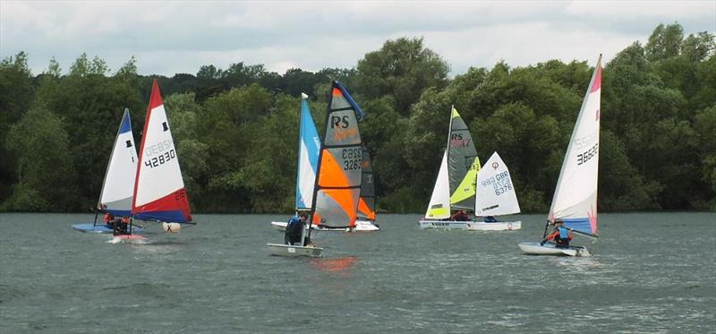 P&B Northamptonshire Youth Series Round 3 photo copyright Wilf Kunze taken at Middle Nene Sailing Club and featuring the RS Tera class
