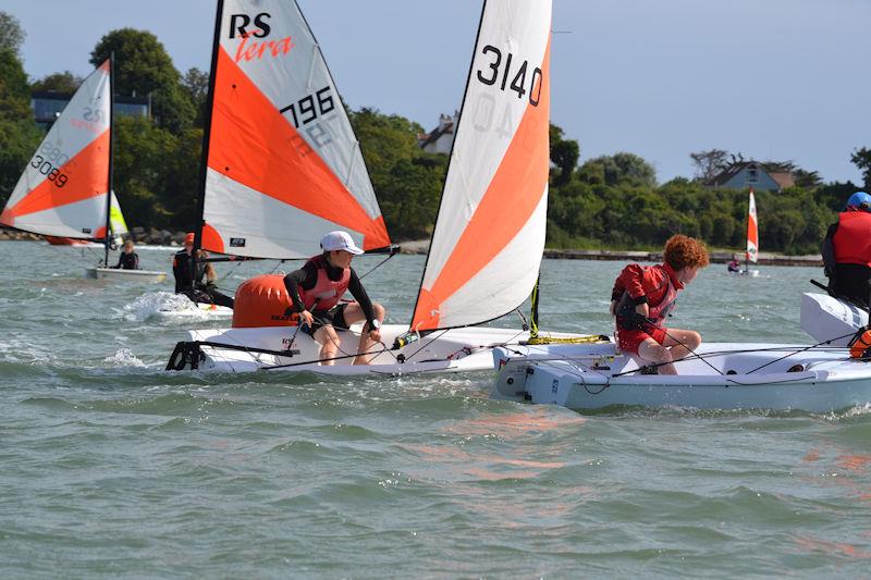 Gurnard Sailing Club Junior Championship photo copyright Jenny Preston taken at Gurnard Sailing Club and featuring the RS Tera class