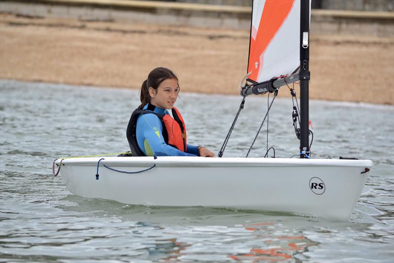 Gurnard Sailing Club Junior Championship photo copyright Jenny Preston taken at Gurnard Sailing Club and featuring the RS Tera class