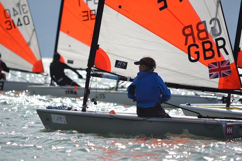 Gurnard Sailing Club Junior Championship photo copyright Jenny Preston taken at Gurnard Sailing Club and featuring the RS Tera class