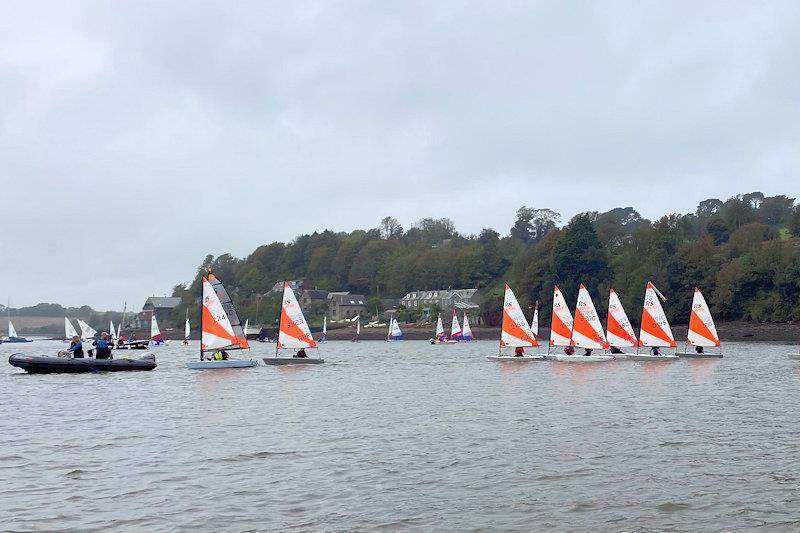 SWYSA Winter Race Coaching at Saltash - photo © Peter Solly