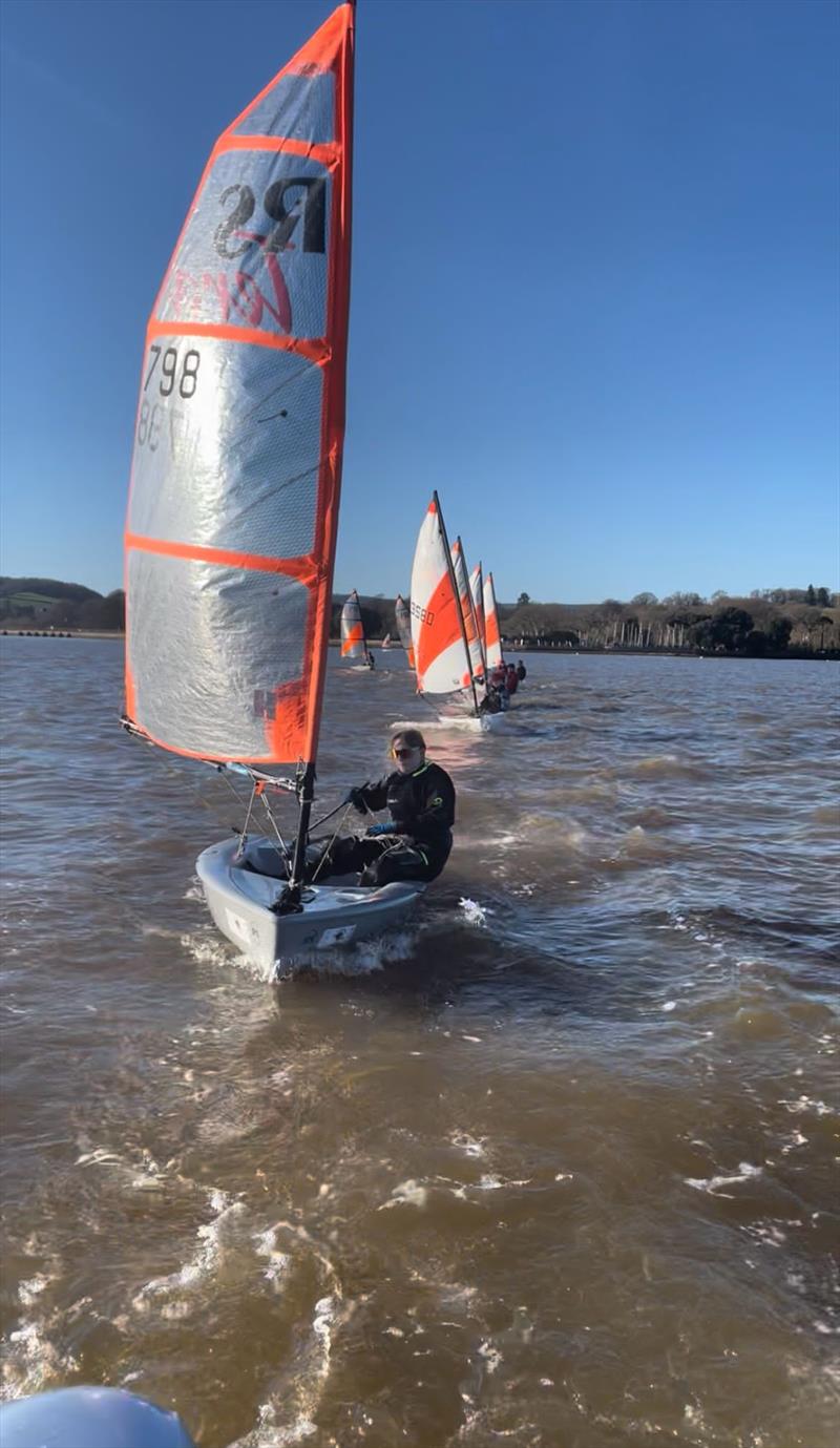 South West Tera Squad at Starcross photo copyright Caitlin Morley taken at Starcross Yacht Club and featuring the RS Tera class